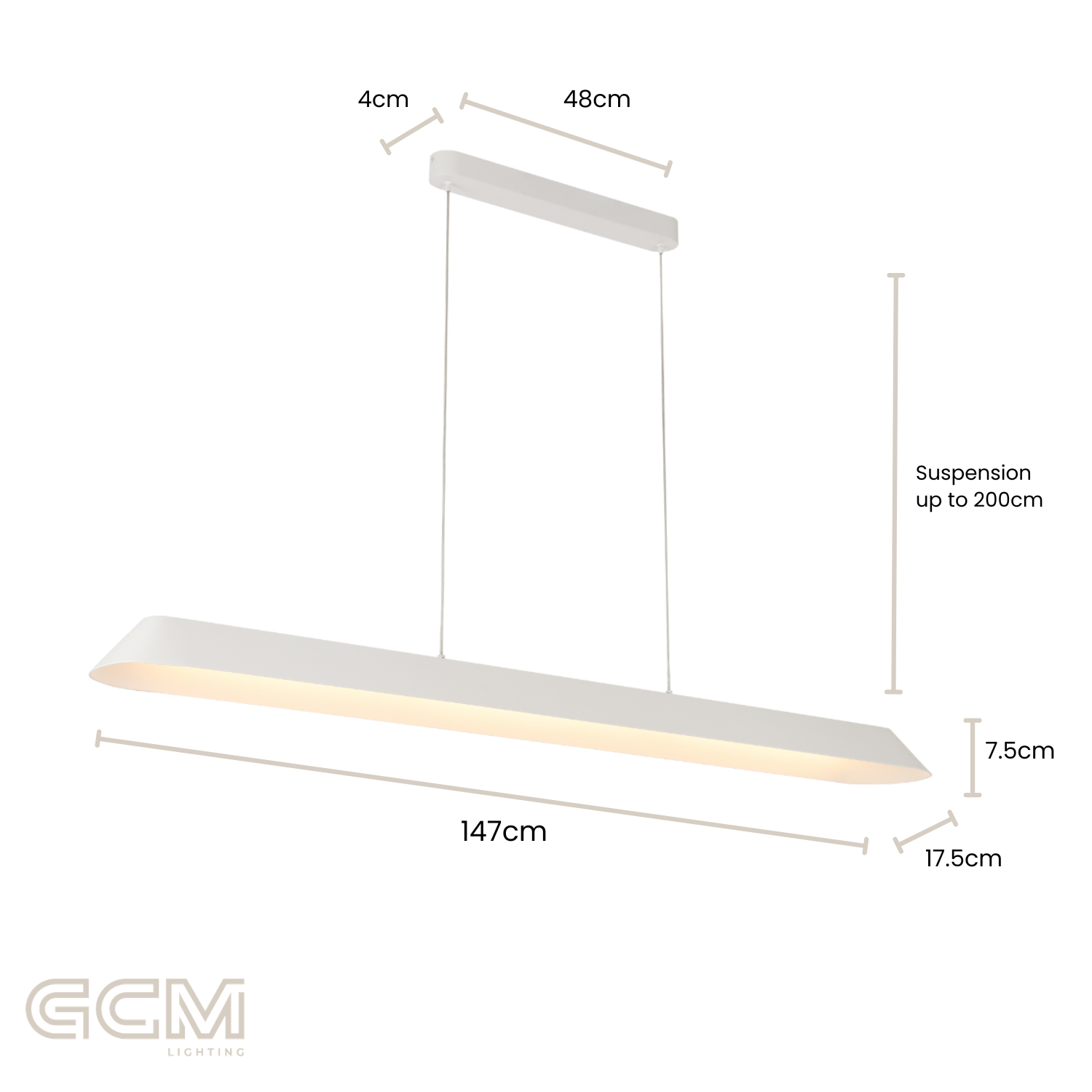 Noor Linear Pendant