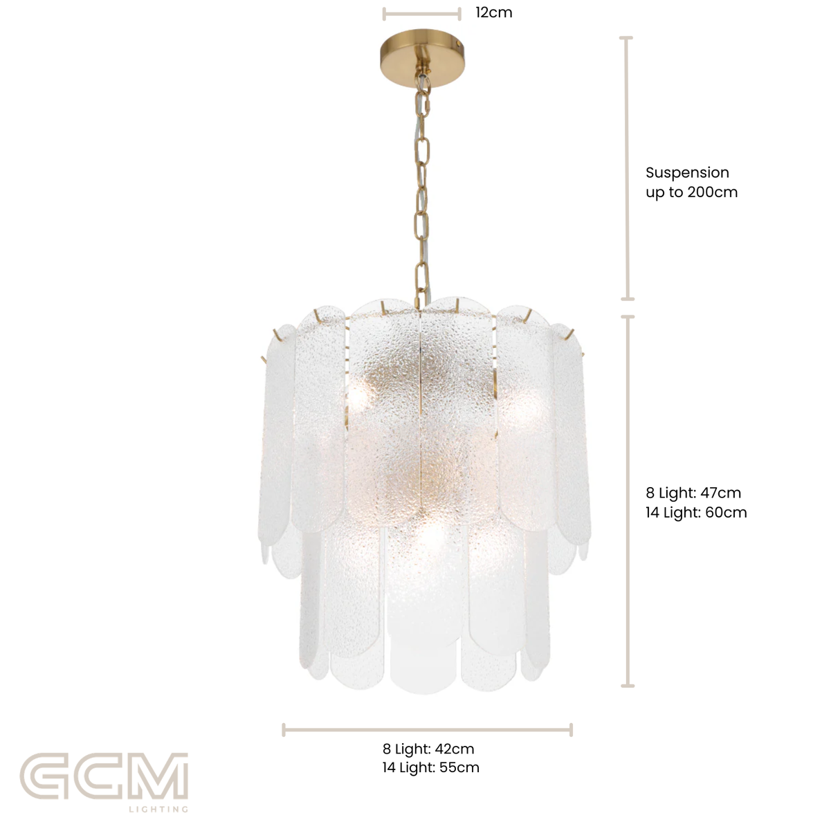 Maroubra Tiered Chandelier