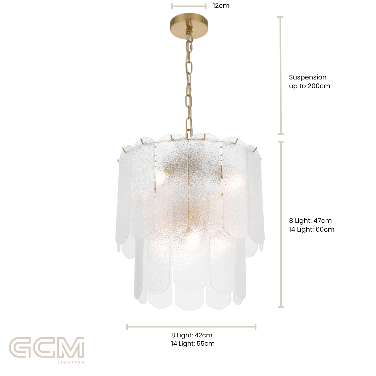 Maroubra Tiered Chandelier