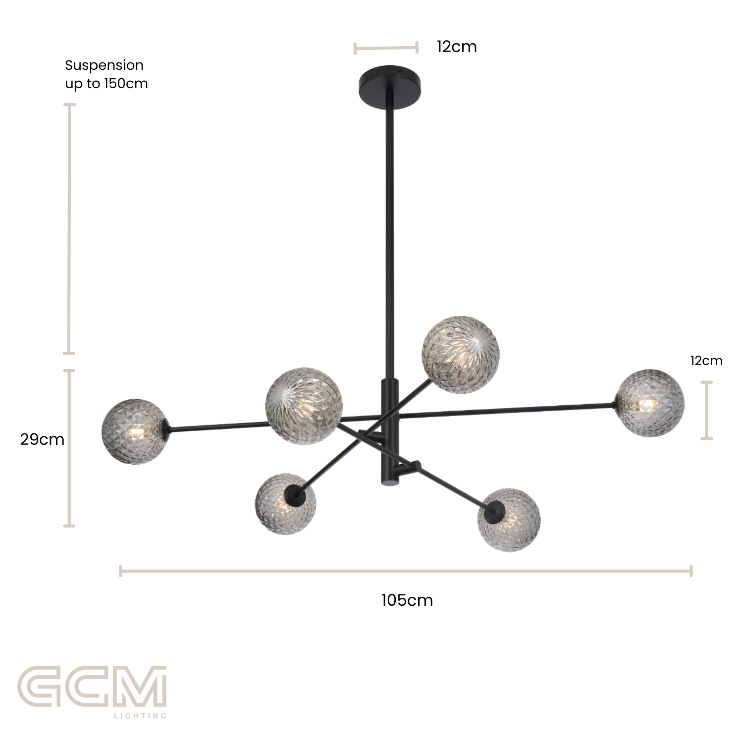 Kootingal Pendant - Black