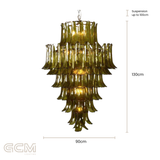 Josephine Olive Chandelier - Large