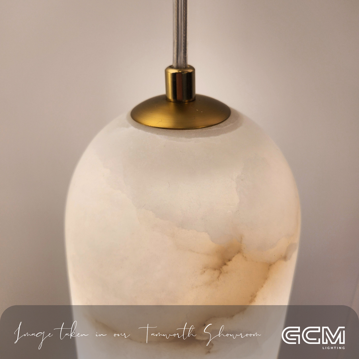 Bower Alabaster Pendant
