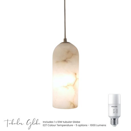 Bower Alabaster Pendant