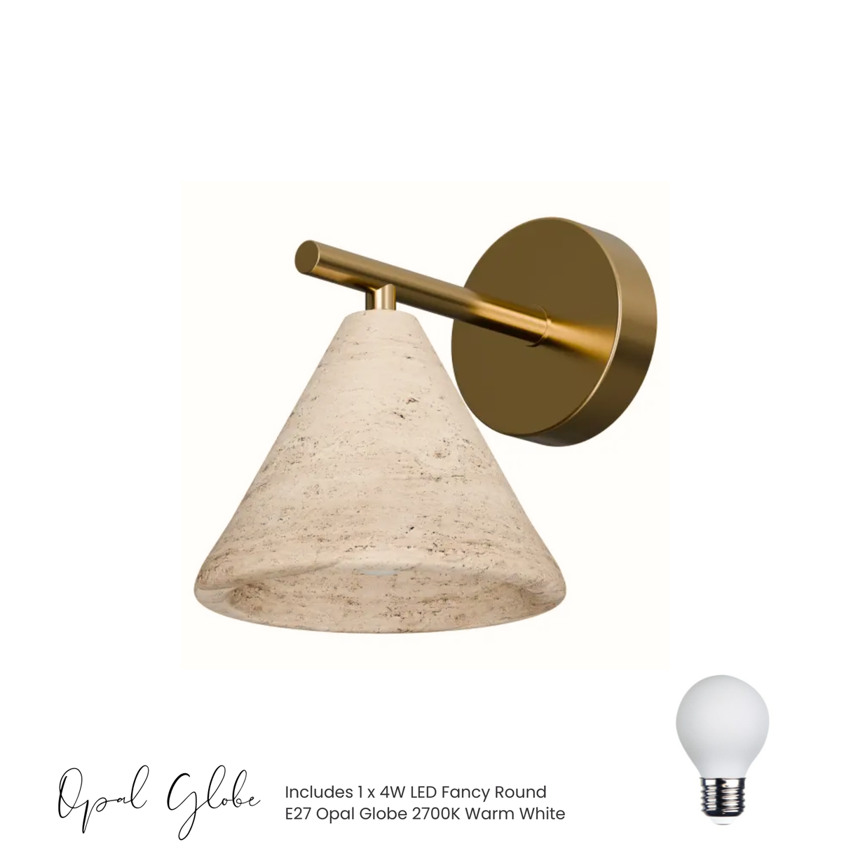 Orville Cone Wall Light