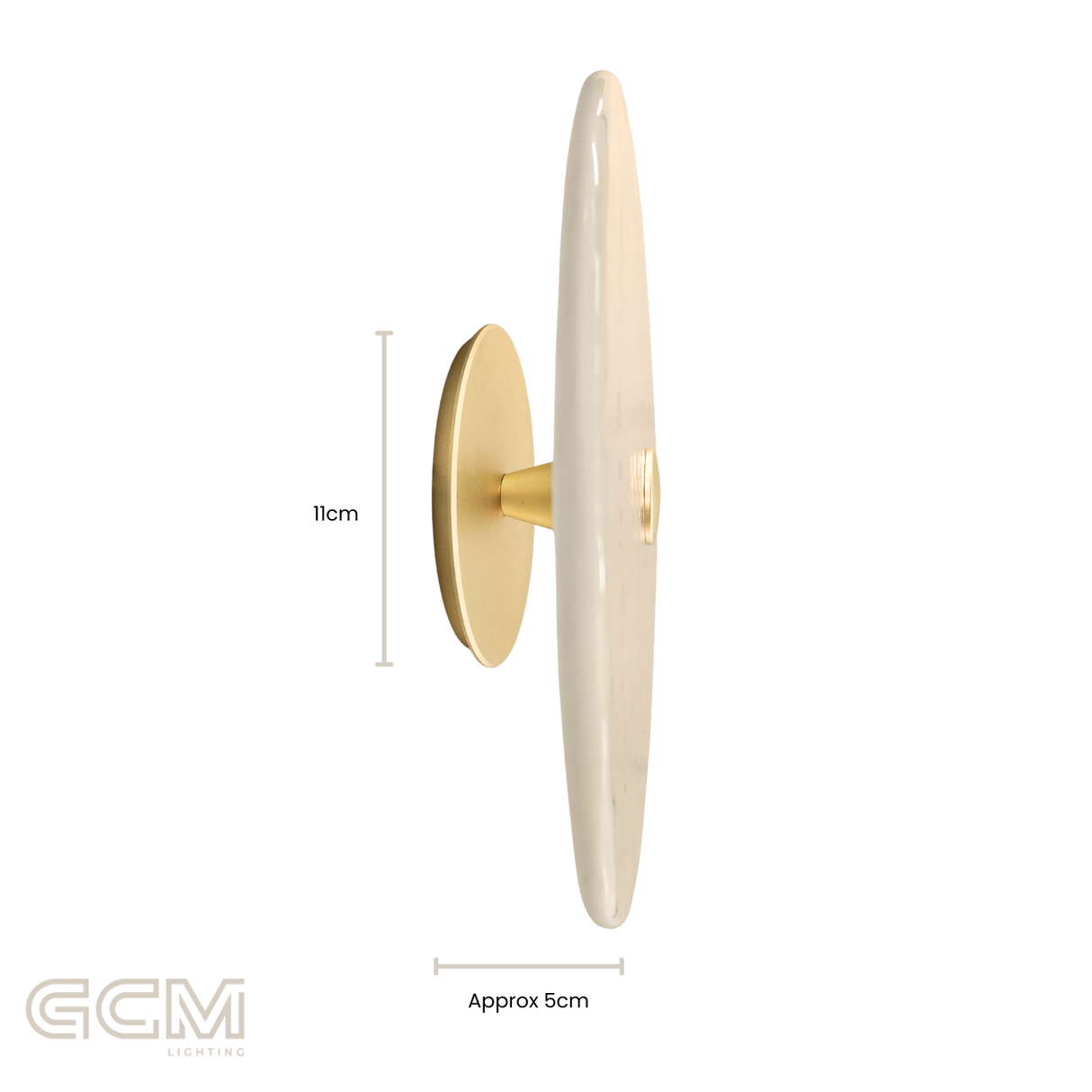 Coral Organic Wall Light