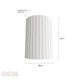Forma Ribbed Small Wall Light