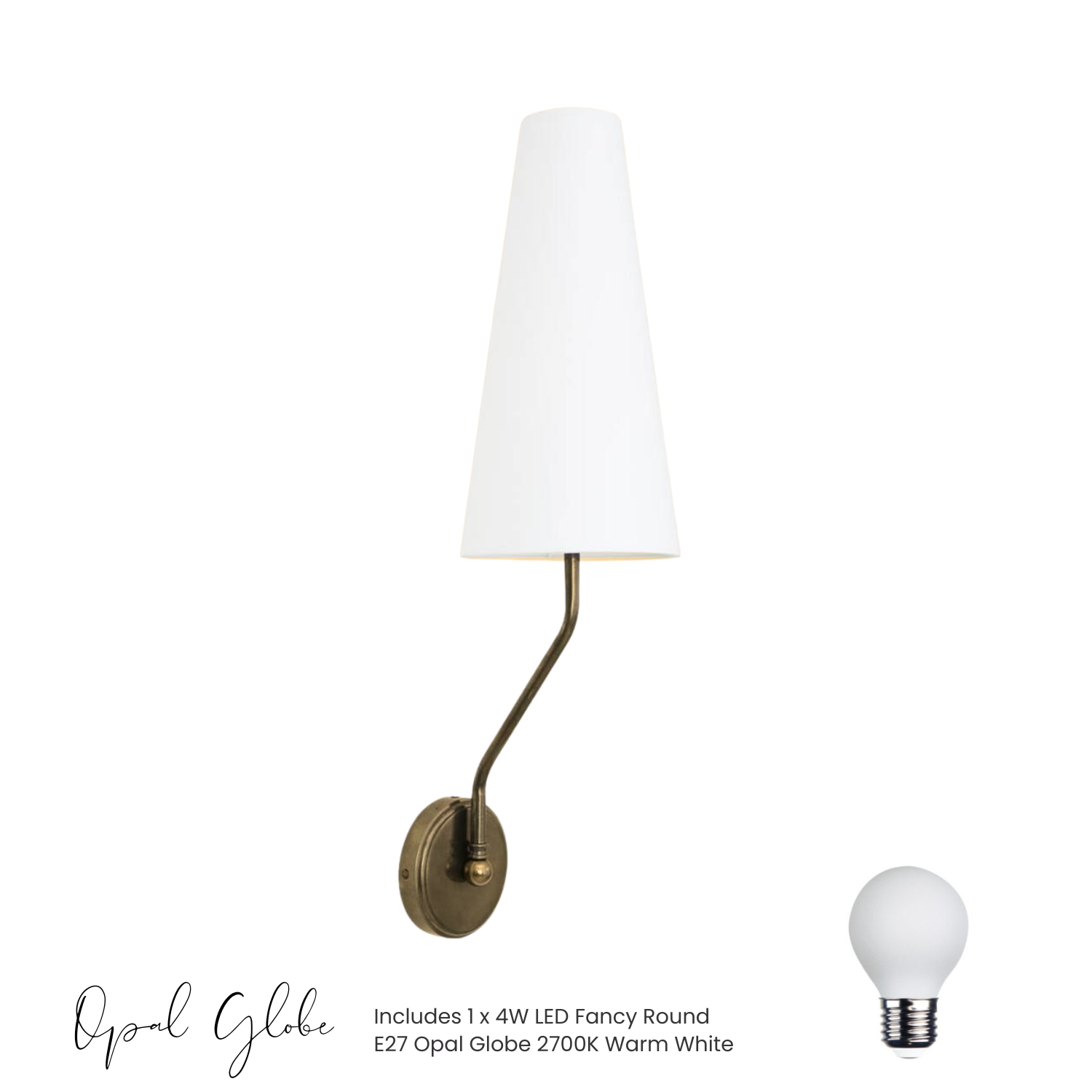 Mullan Rhyl Wall Light