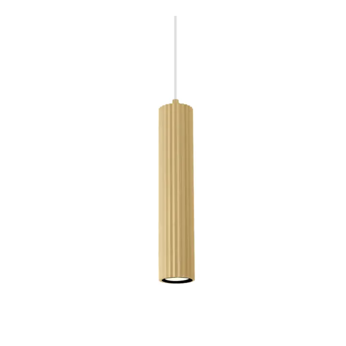 Canary Fluted Pendant