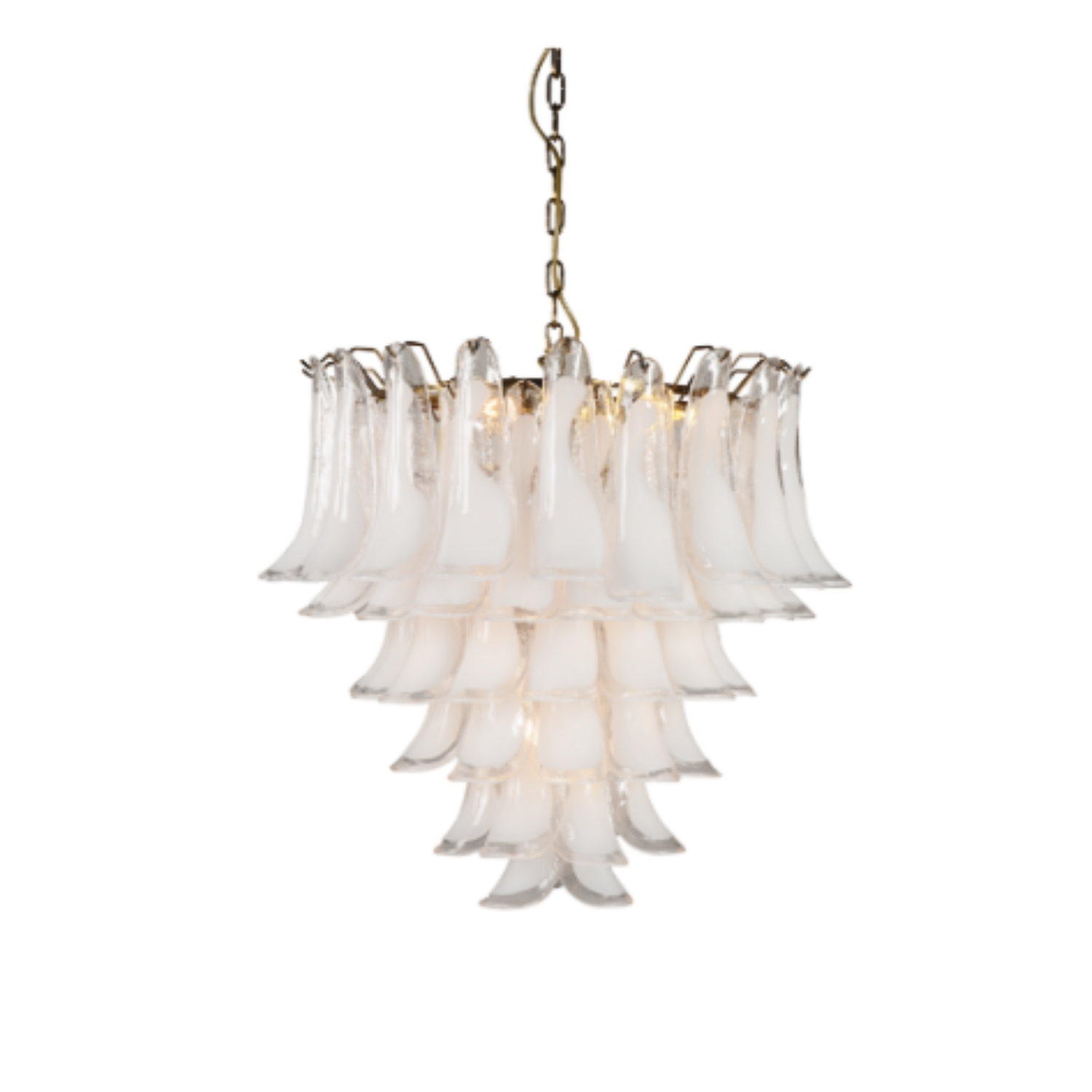 Josephine White Chandelier - Medium