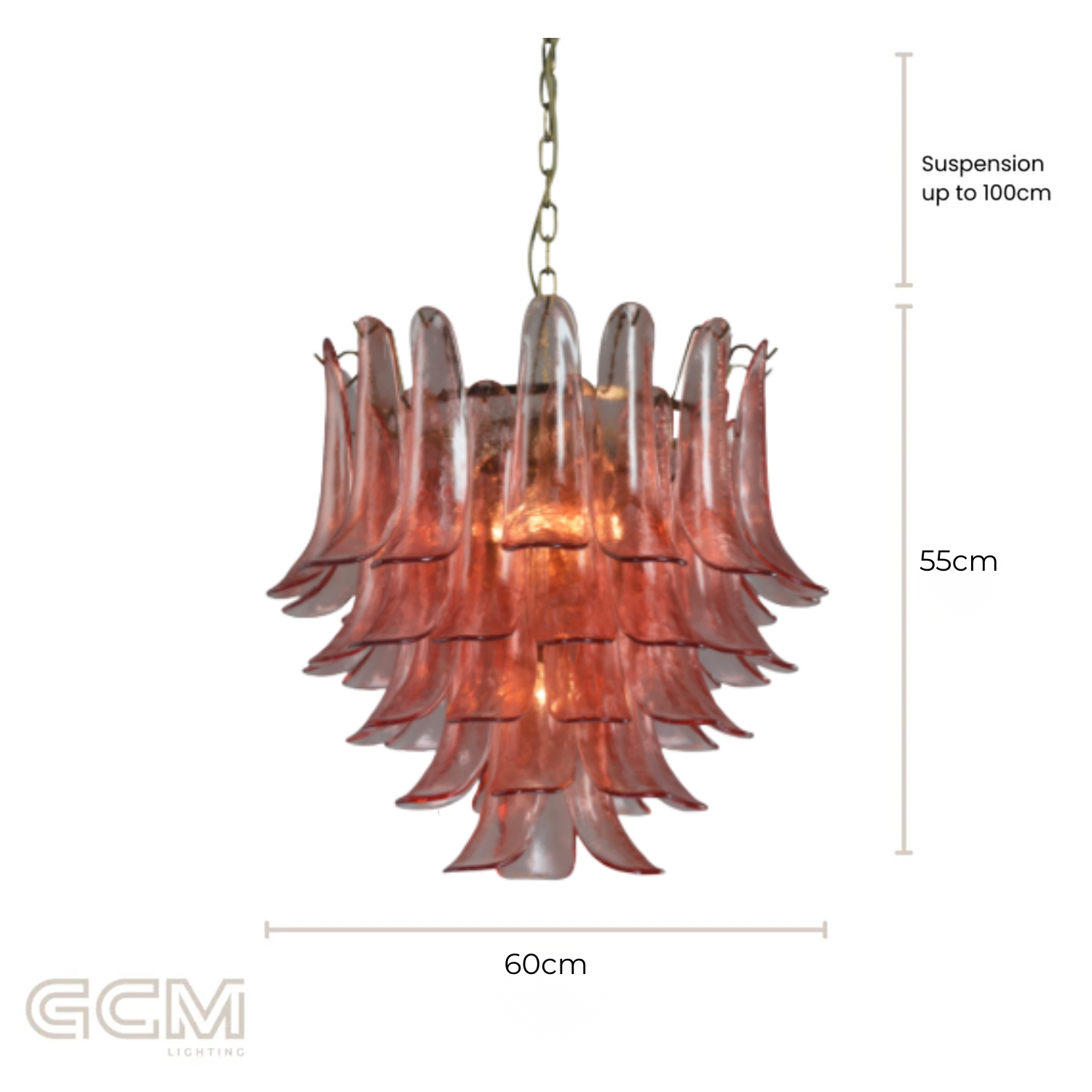 Josephine Rose Chandelier - Small