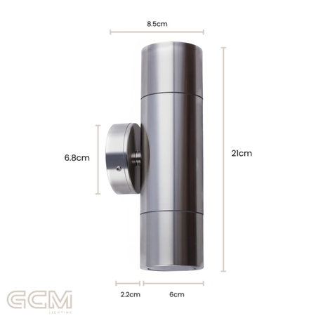 Silo Up Down - Stainless Steel or Titanium