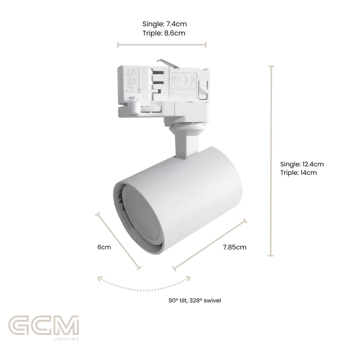 Axis Min Track Light Heads