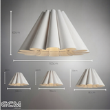 Lora Pendant with White suspension