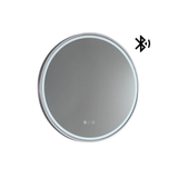 Sphere LED Mirror - Georgian Metal