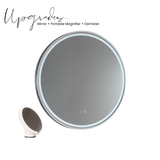 Sphere LED Mirror - Georgian Metal