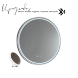 Sphere LED Mirror - Georgian Metal