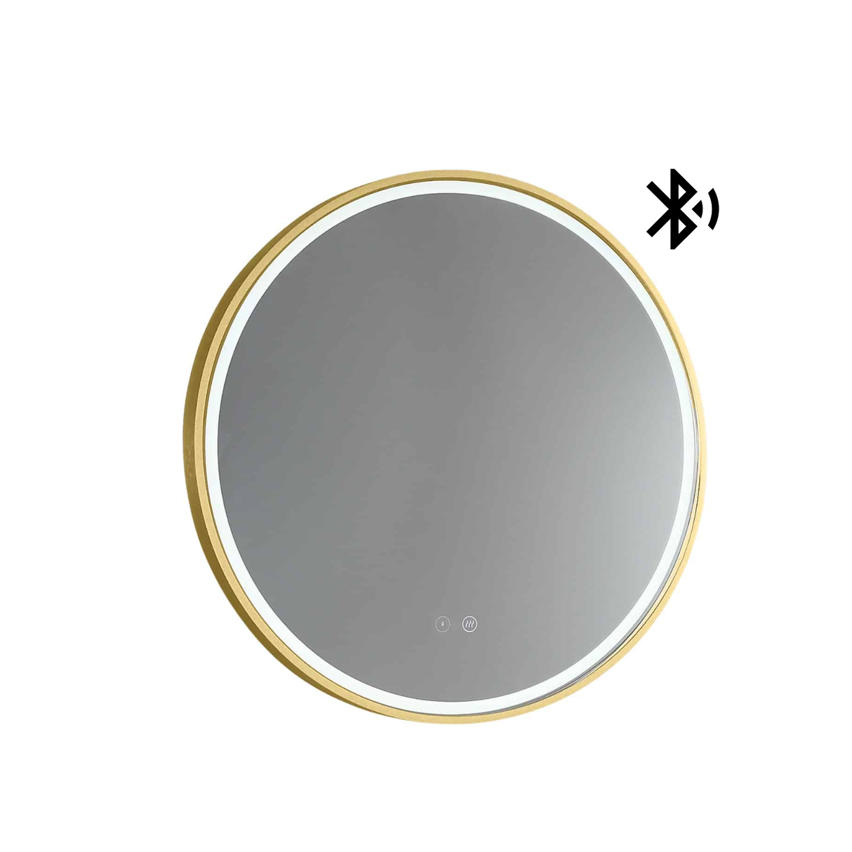 Sphere LED Mirror - Nordic Gold