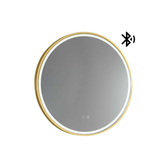 Sphere LED Mirror - Nordic Gold