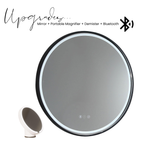 Sphere LED Mirror - Manhattan Black