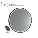 Sphere LED Mirror - Manhattan Black
