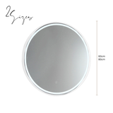Sphere LED Mirror - Milano White