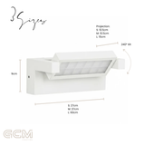 Adjustable LED Floodlight - White