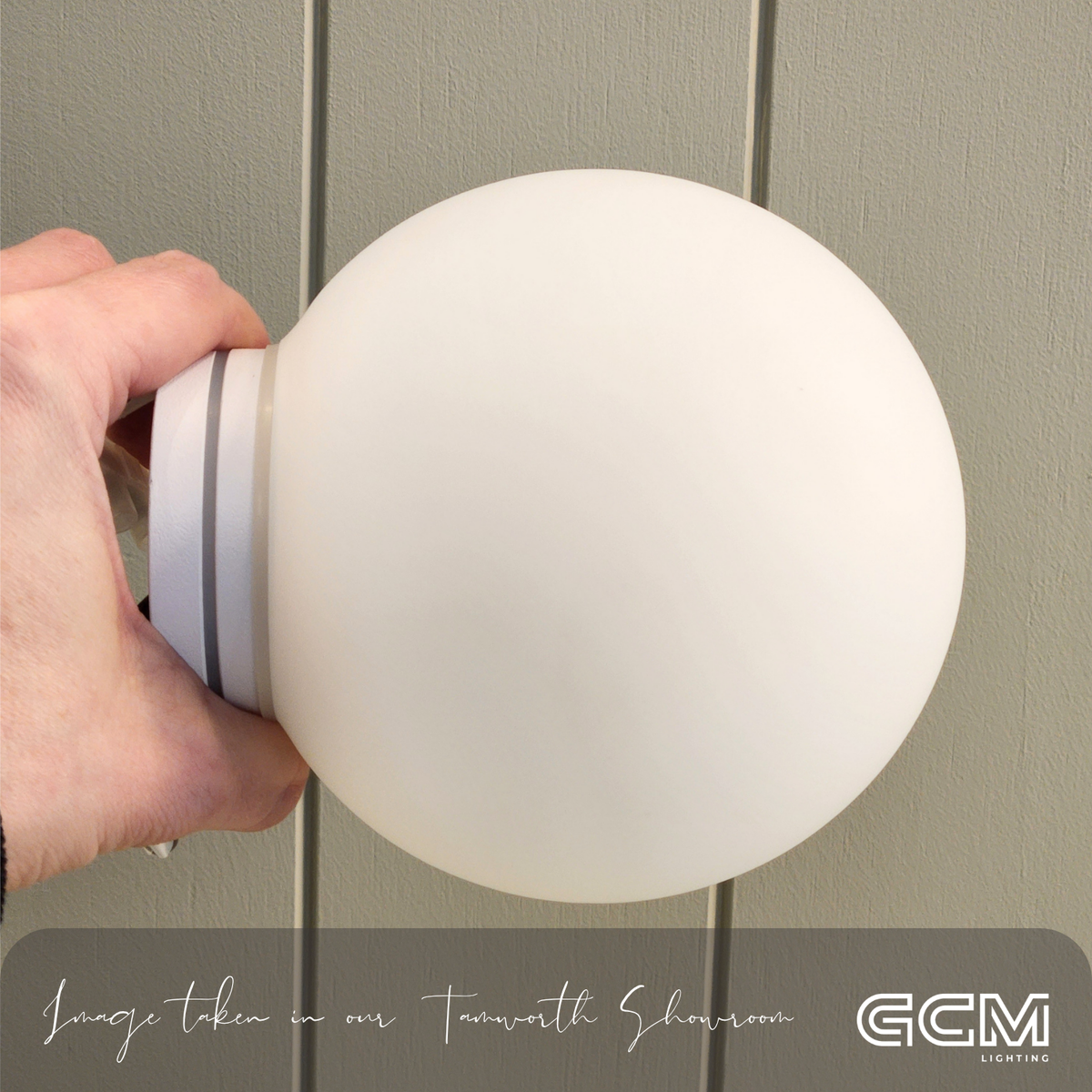 Crest Orb Wall Light - 12cm
