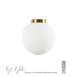 Crest Orb Wall Light - 12cm