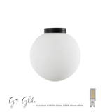 Crest Orb Wall Light - 12cm