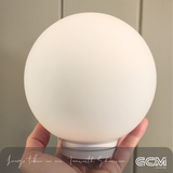 Crest Orb Wall Light - 14cm