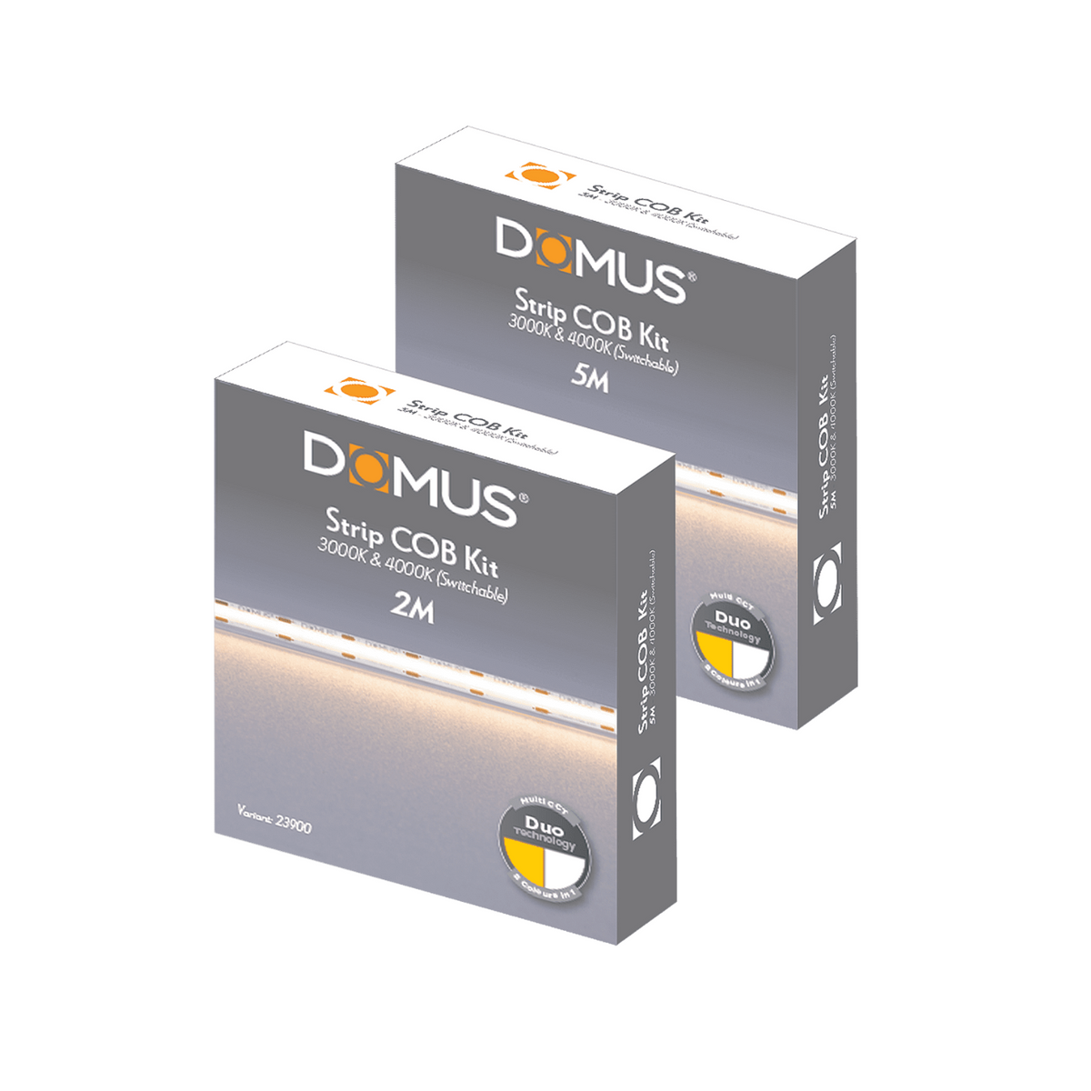 LED Strip Light COB - Complete Plug-and-Play DIY Kit