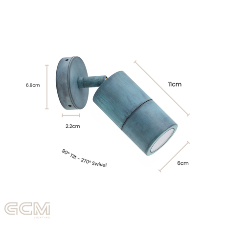 Silo Adjustable - Brass