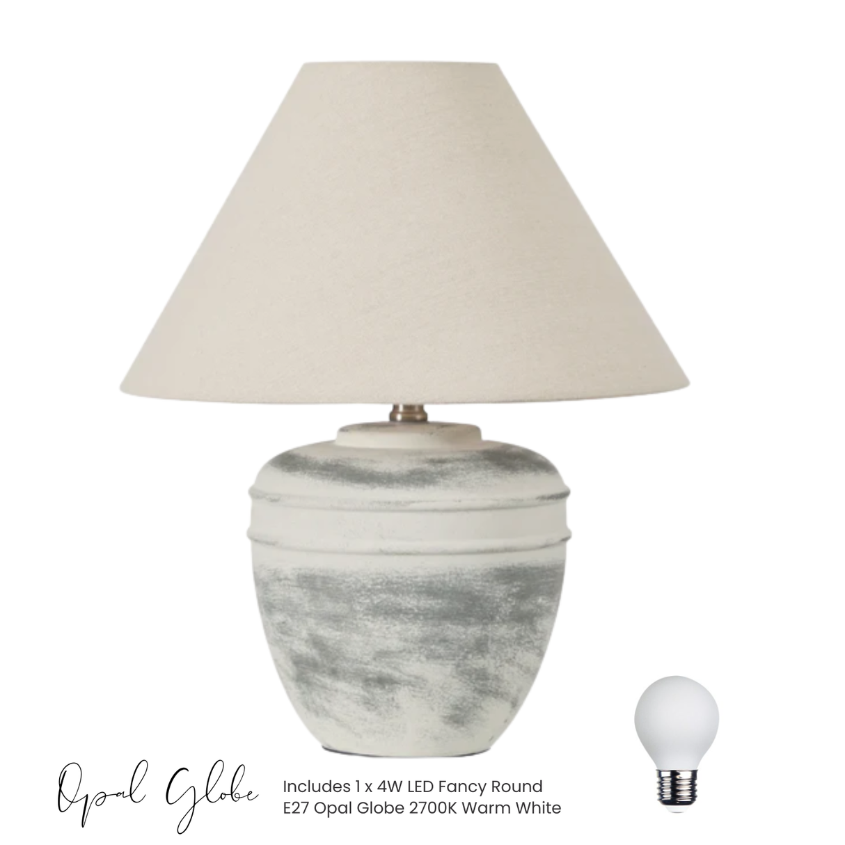 Katara Rustic Table Lamp