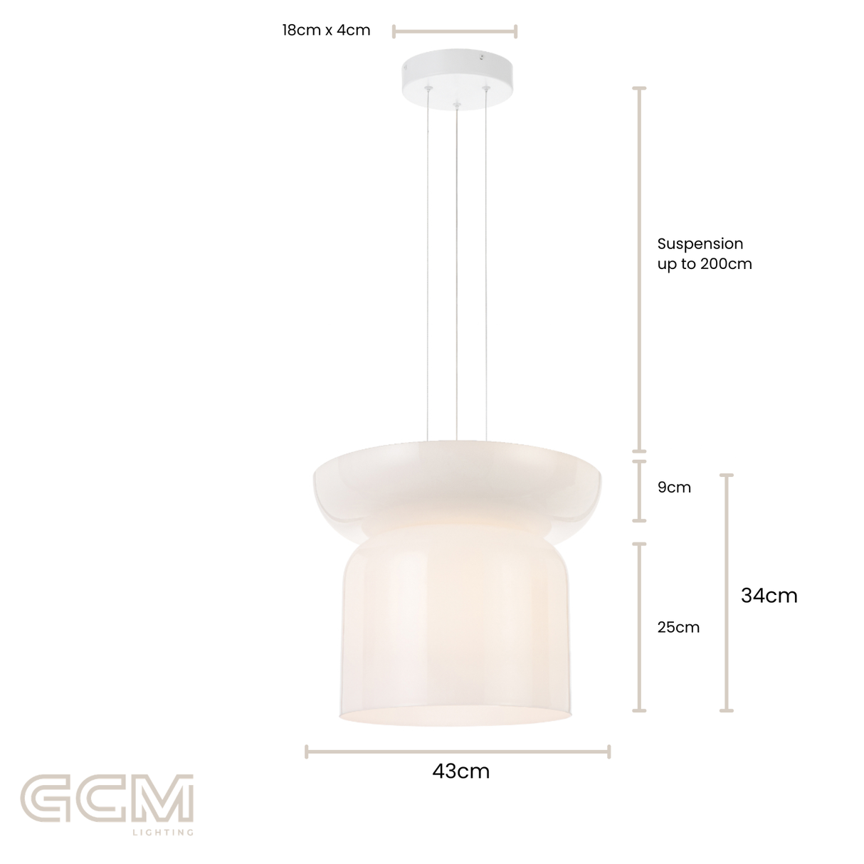 Elowen Pendant - Design B+C