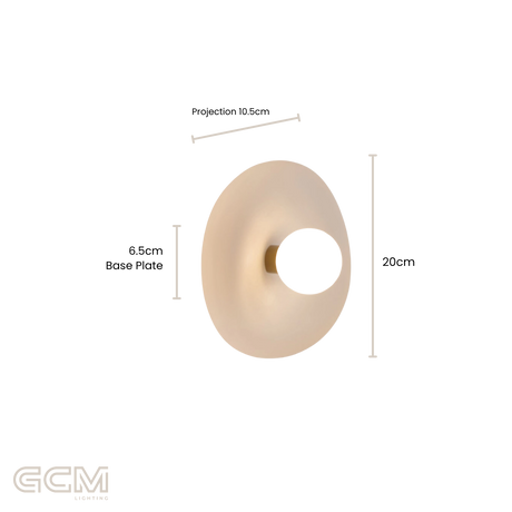 Gem Wall Light - Frost