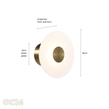 Dome Air Wall Light - White