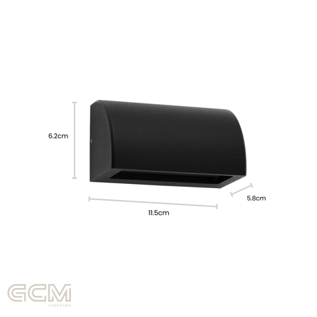 Forge Step Light - 12V Black